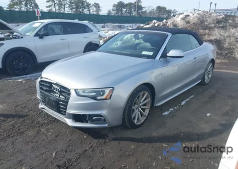 2015 Audi A5 2.0T Premium z USA, uszkodzony, nr VIN WAUMFAFH0FN007221